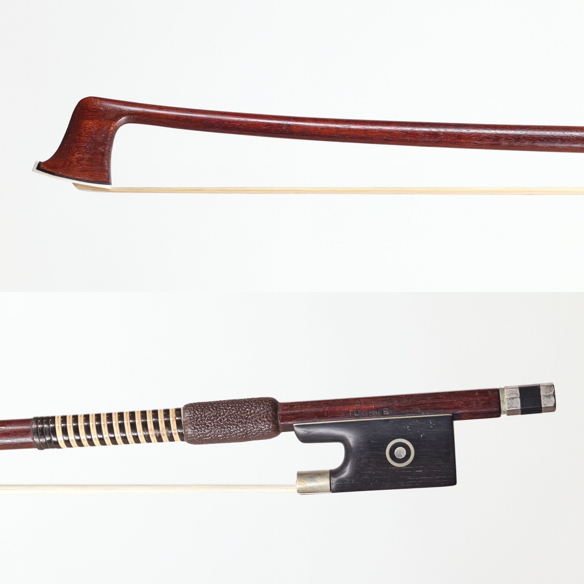 A Good Pernambuco Bow Stamped “Tourte,” Germany, Early 20th