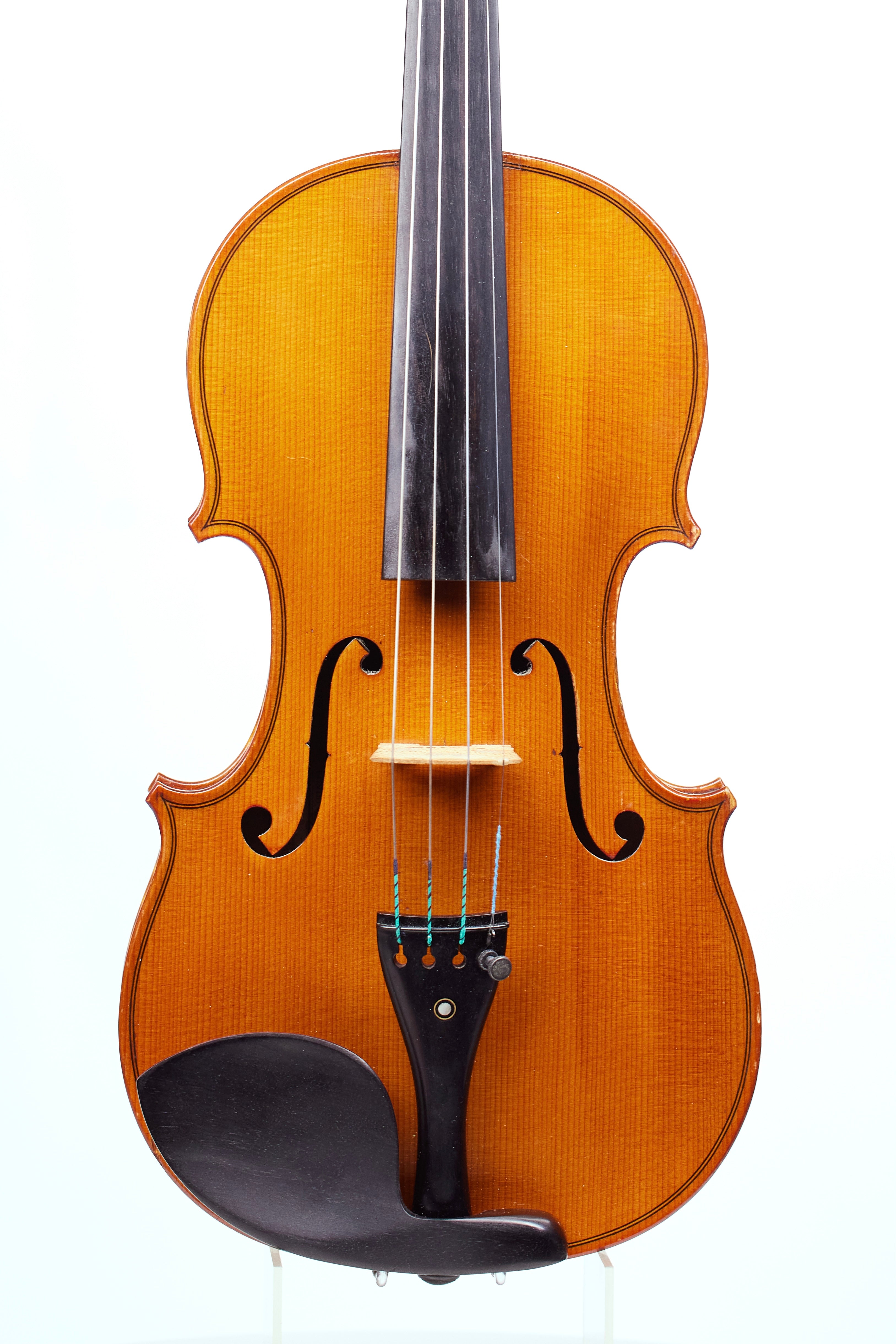 A Fine French Violin From Collin Mezin Pere for Hawkes & Son, 1896.