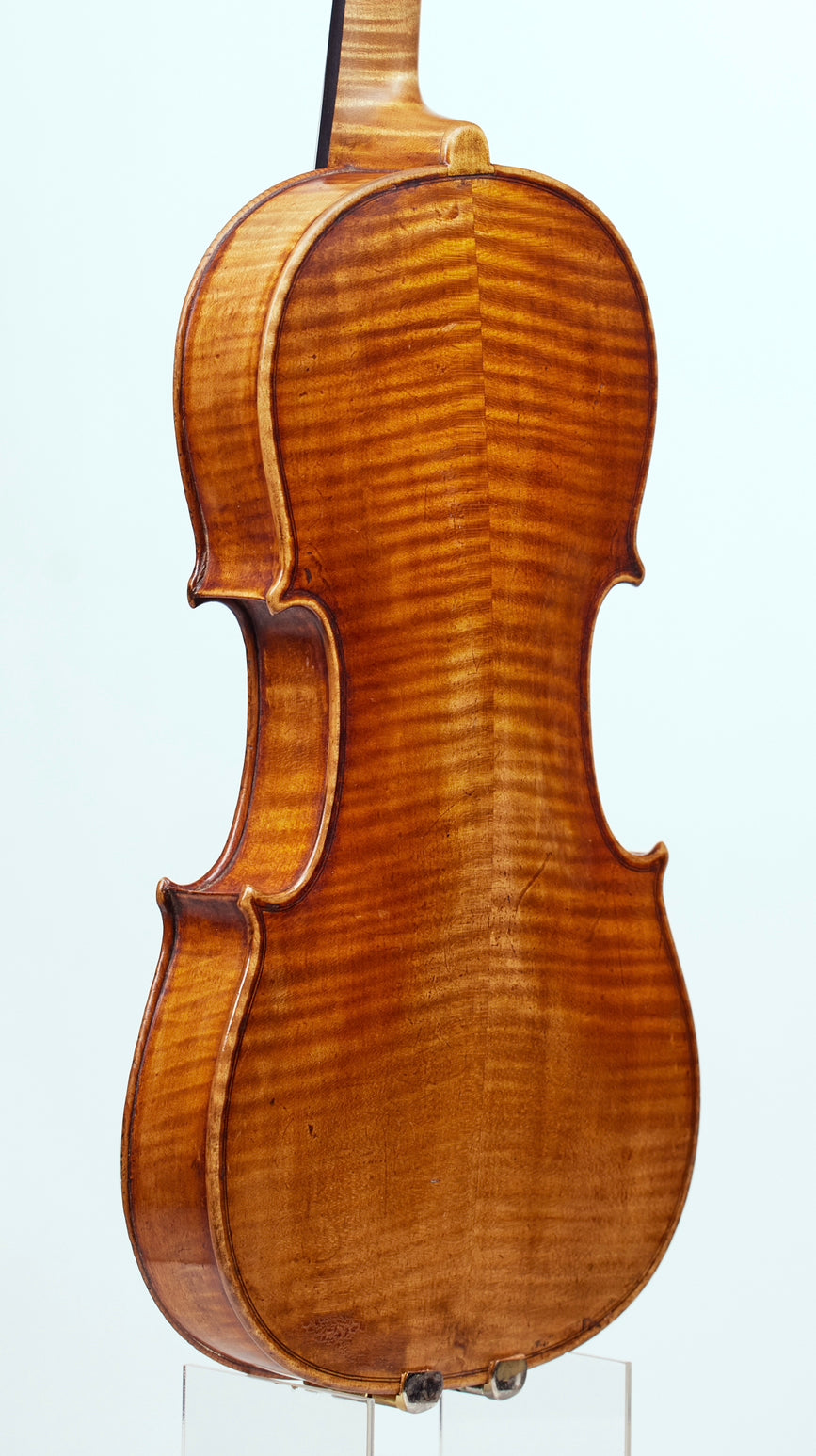 A Good German Violin With Several Repairs, Late 19th Century