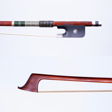 A Silver Mounted Cello Bow From William Harris Lee