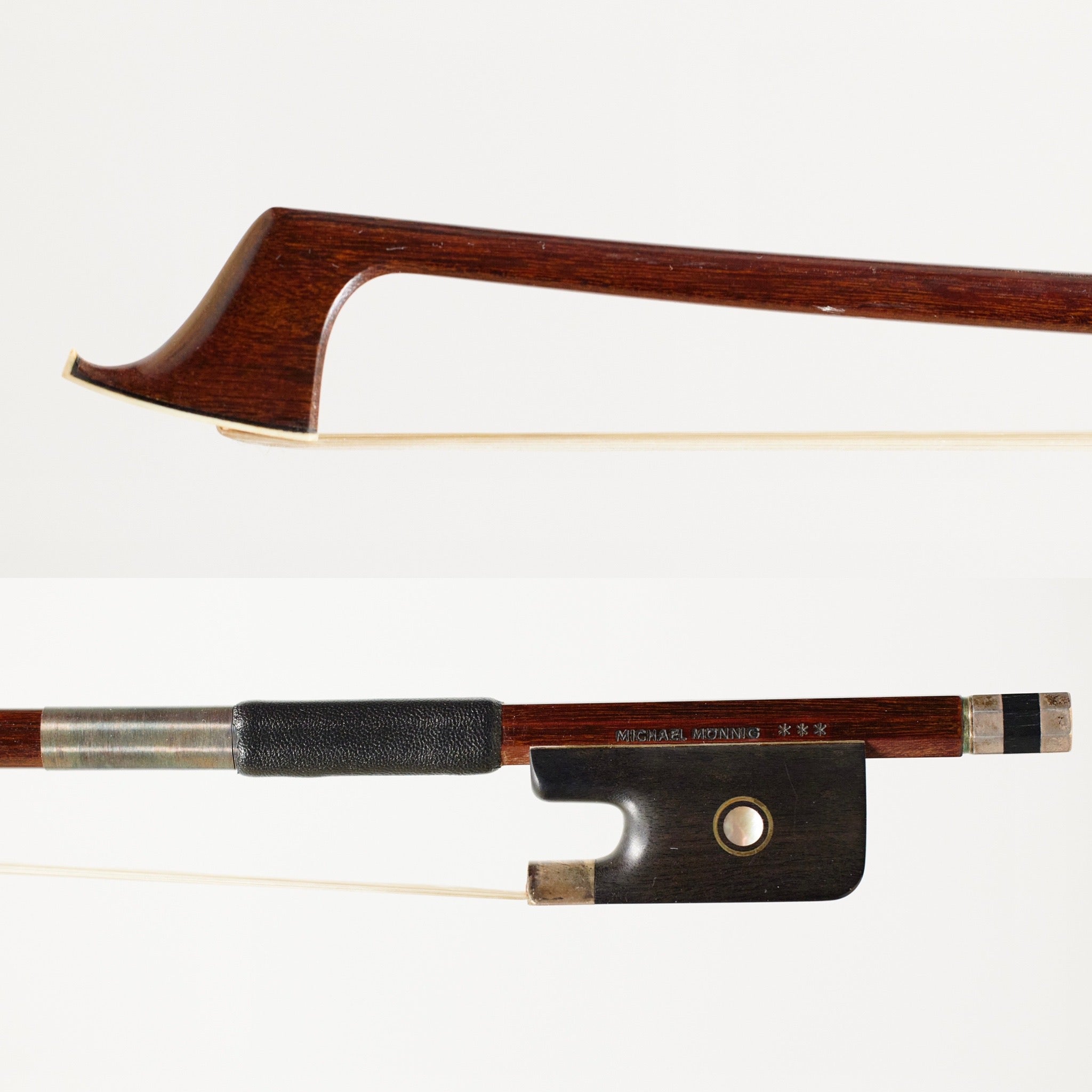 Silver Mounted Michael Monnig *** Cello Bow – Cohen Violins