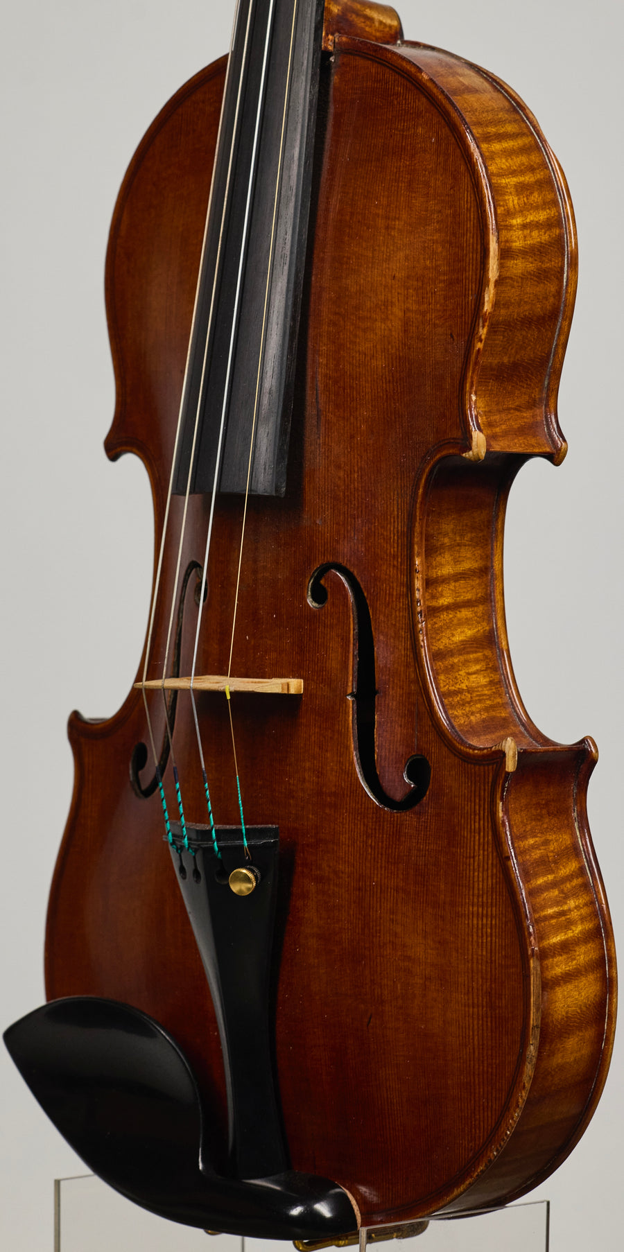 A Good Violin By Johann Glass Made In Leipzig, 1929.