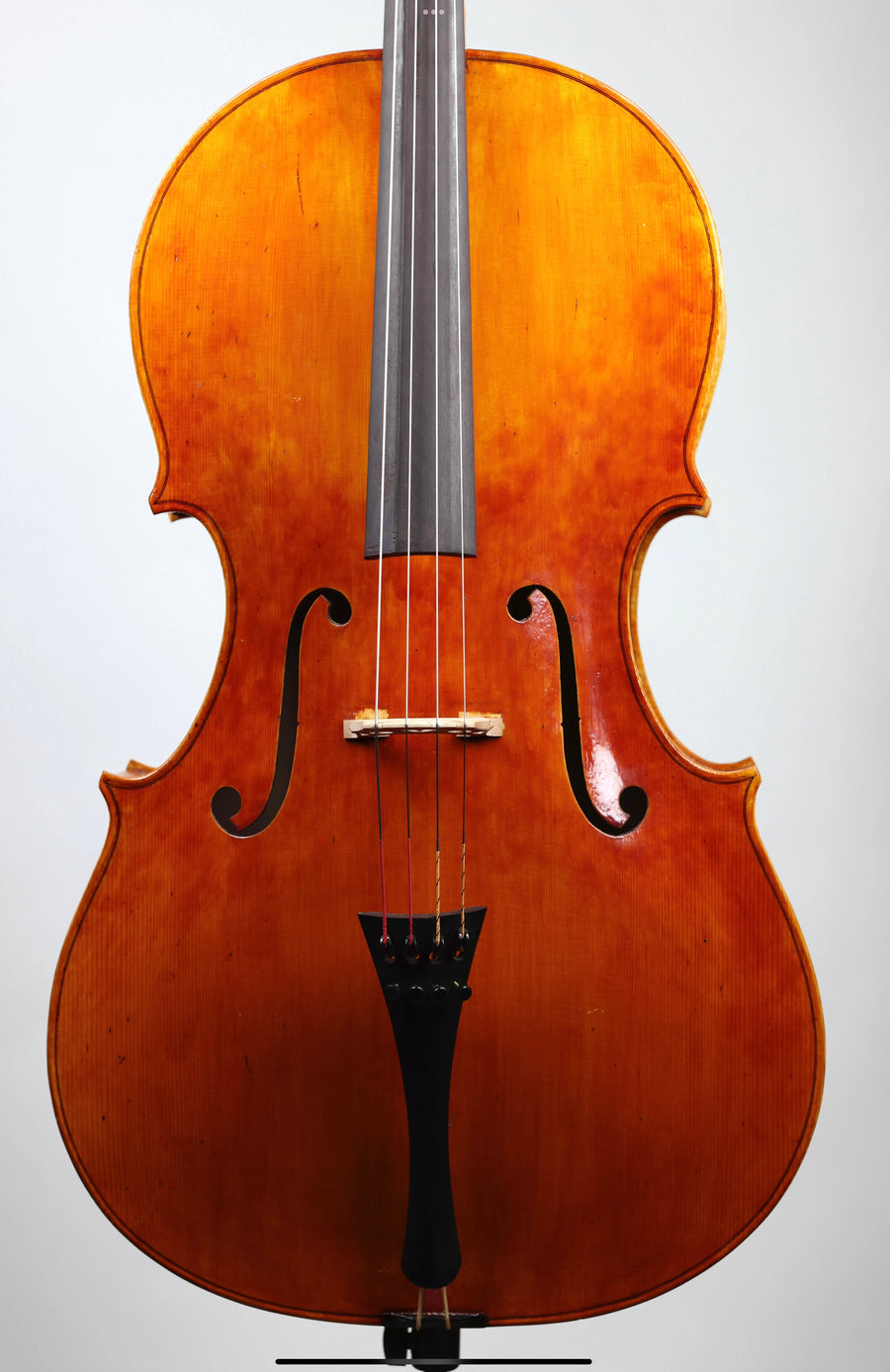 A Tyrolean Inspired Cello By Daniel Oliver of Lenoir City, TN, 2022.