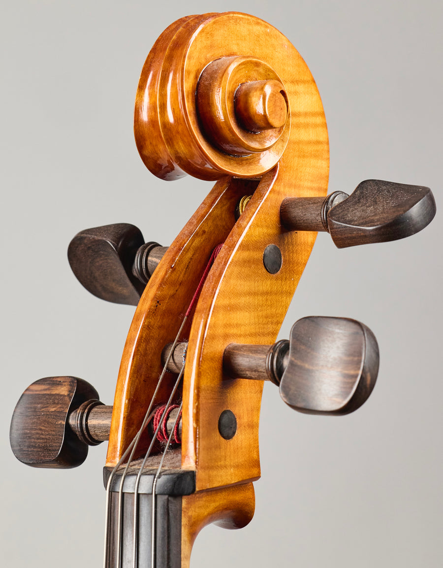 A Striking Italian Cello By Luigi Villa, Milan - 1987.