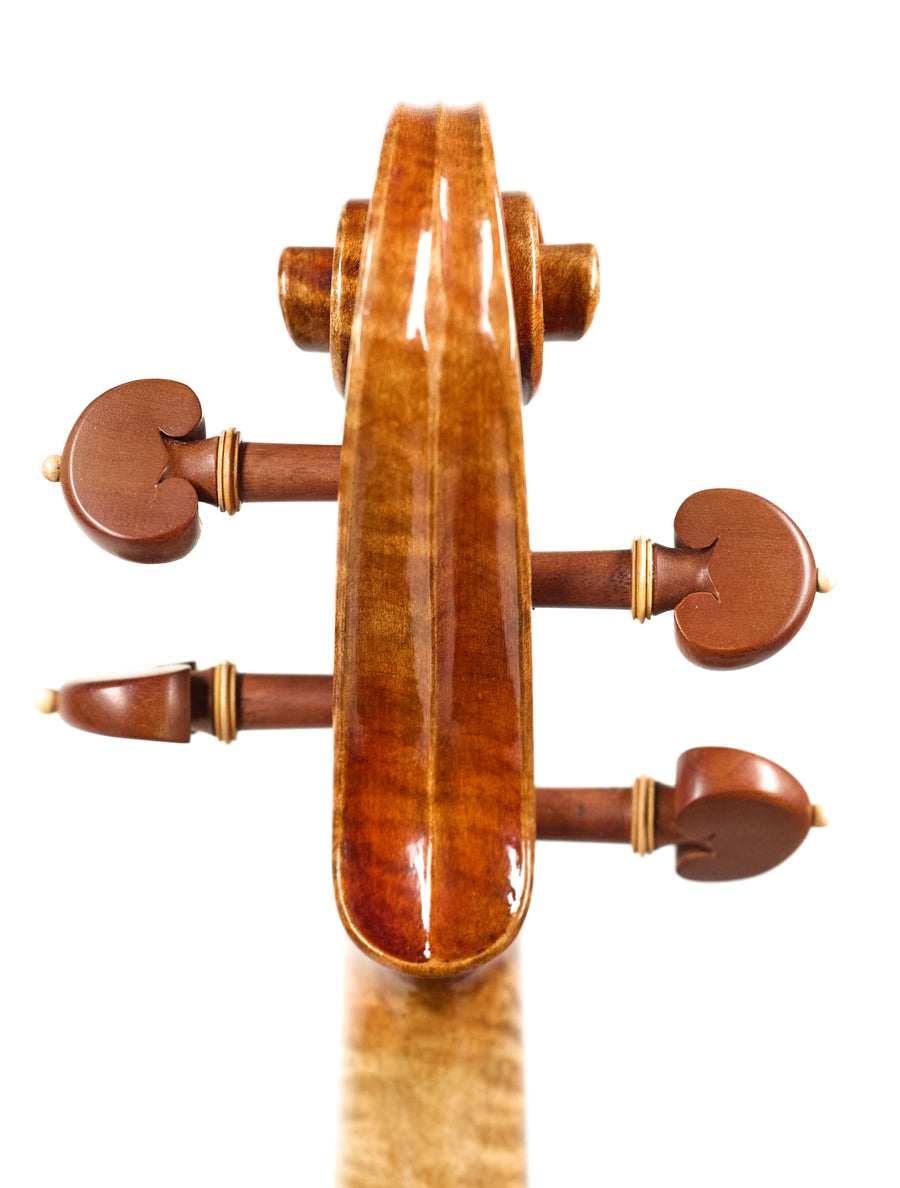 Strad Model Violin By Zheng Xi Zhao, 2023.