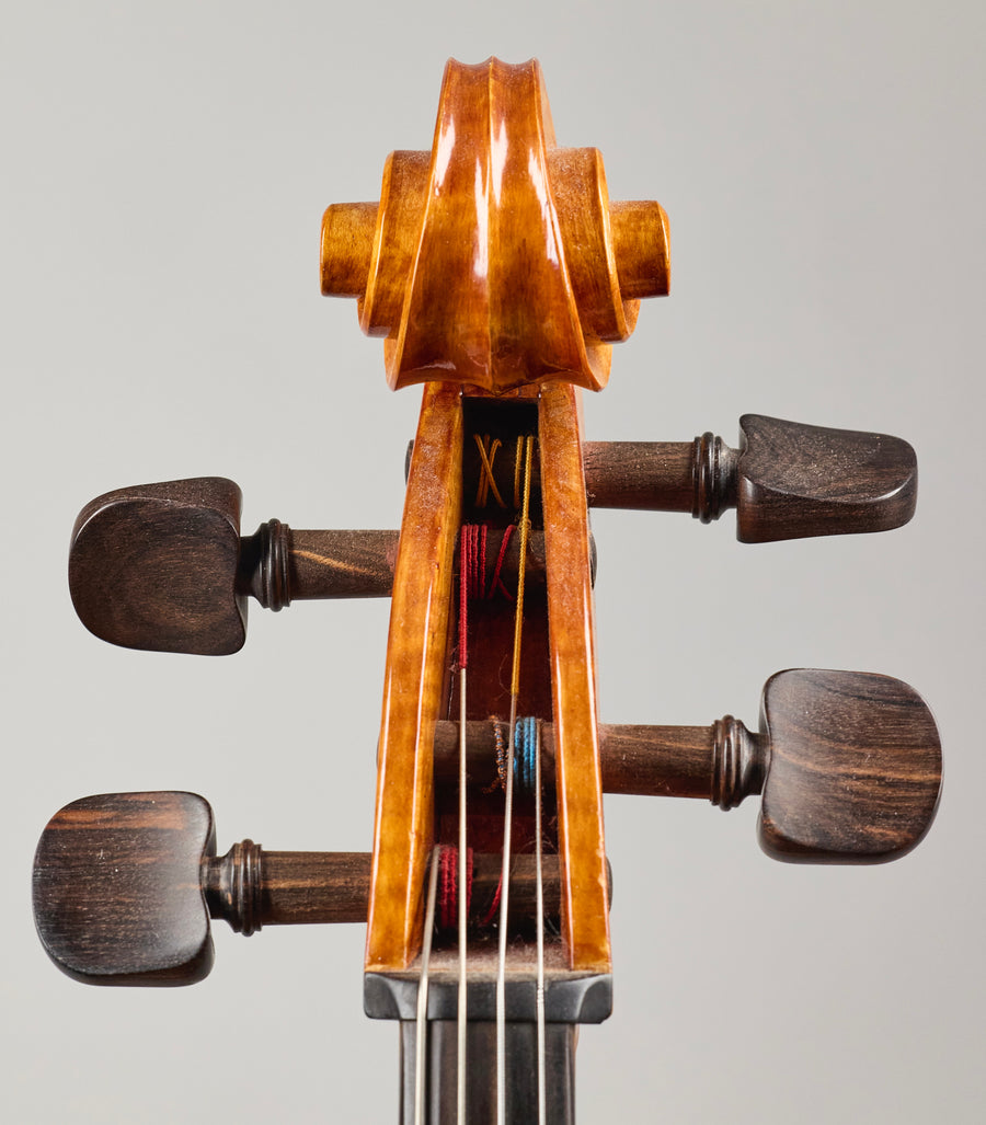 A Striking Italian Cello By Luigi Villa, Milan - 1987.