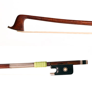 An Excellent Viola Bow In Silver By William Salchow, USA.