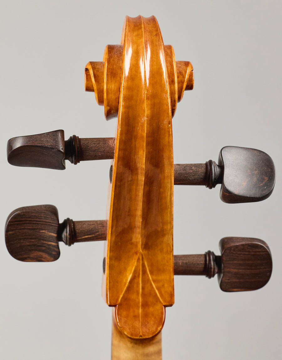 A Striking Italian Cello By Luigi Villa, Milan - 1987.