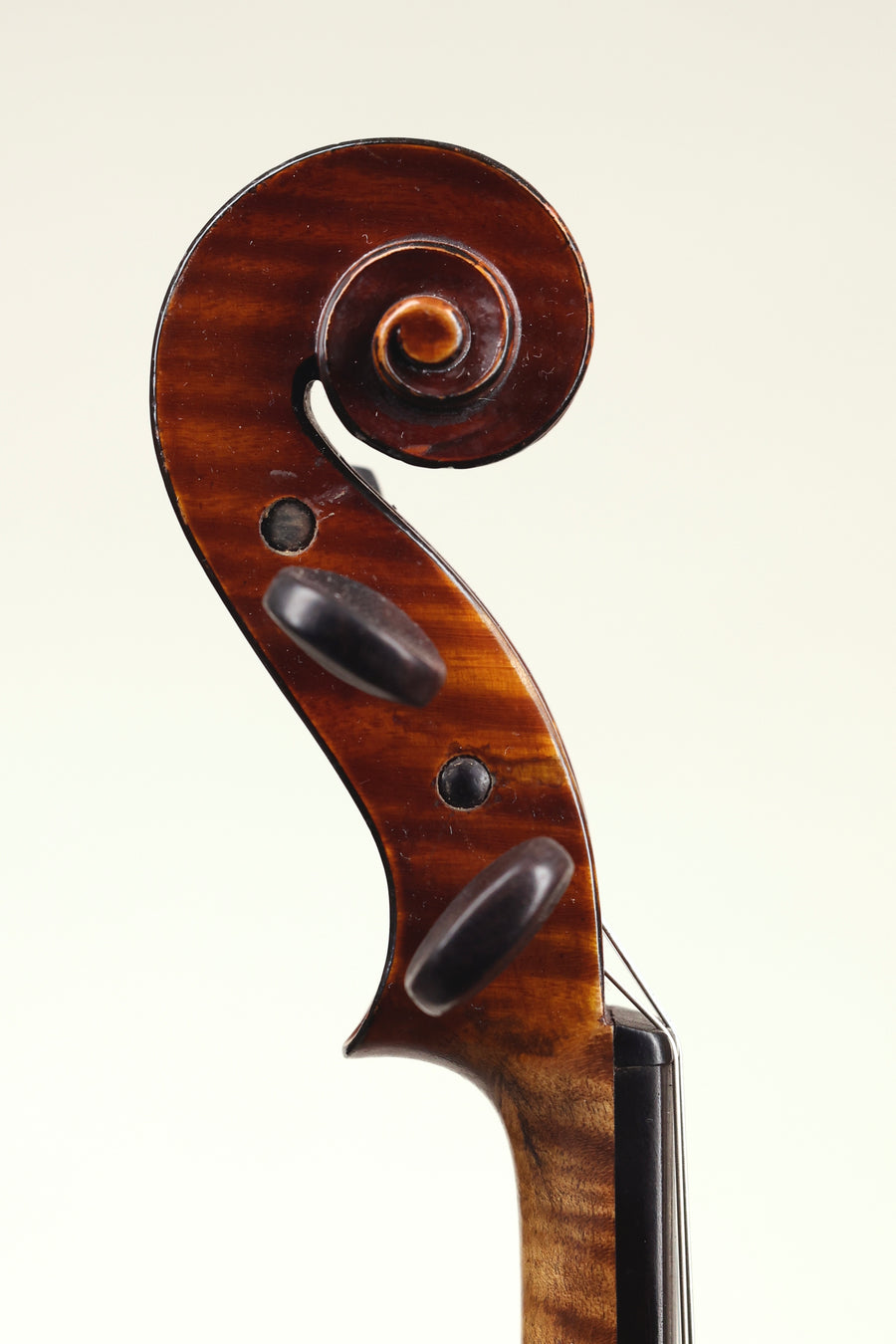 A Fine Violin Numbered 154 By Charles Resuche in Bordeaux, 1907.