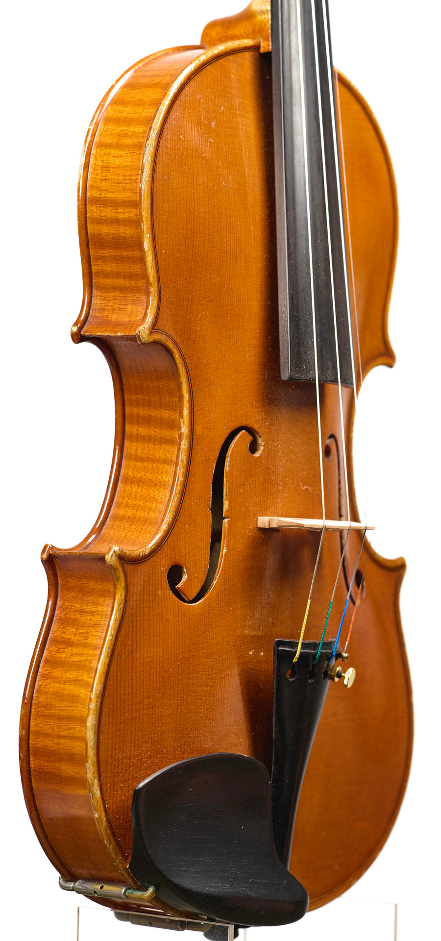 A Fine Contemporary Bolognese Violin After Poggi By Cesare Magrini, 1987.