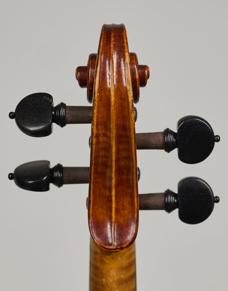 A Good Violin By Johann Glass Made In Leipzig, 1929.