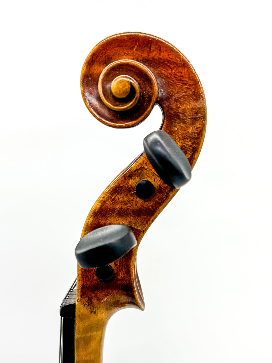 An Early 20th Century Violin by Hans Schirmer, Repaired By G. Dashner In 2001.