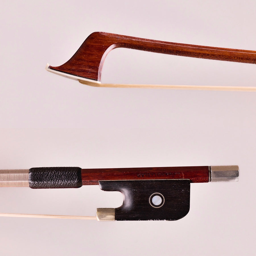 A Good French Cello Bow by Marie Louis Piernot.