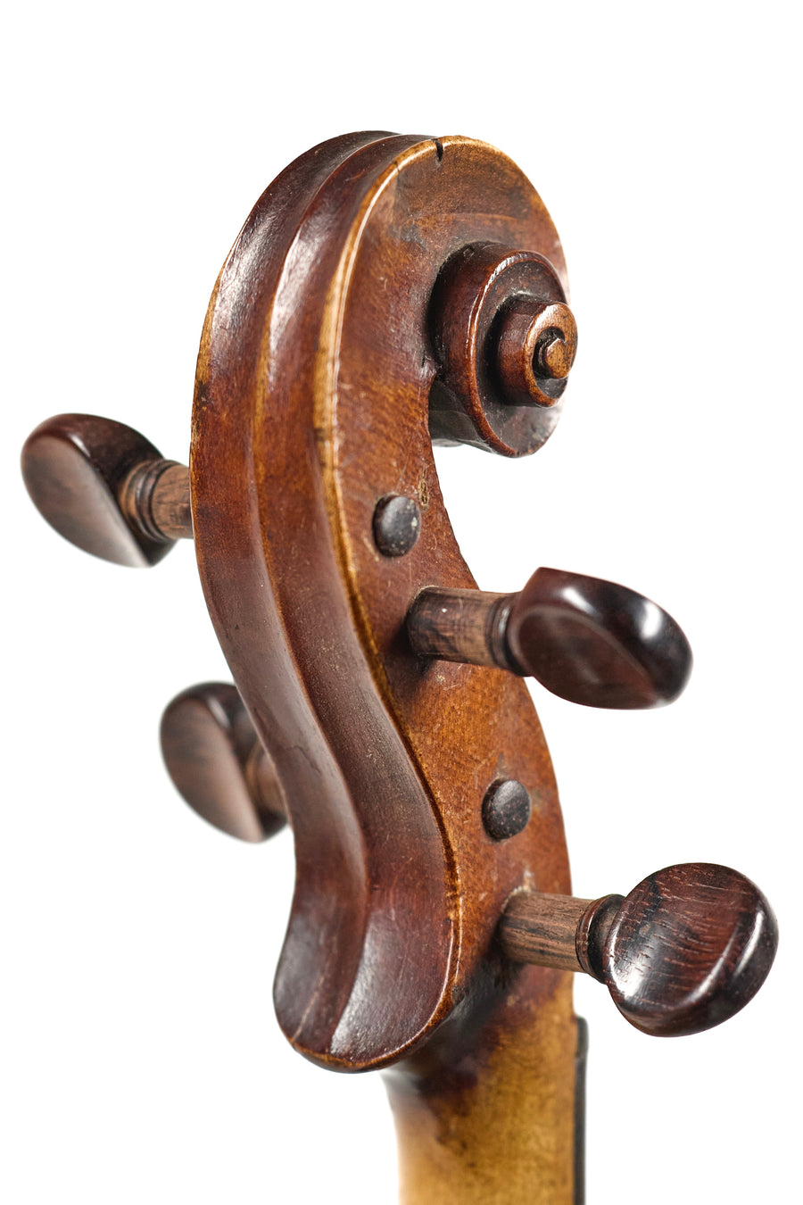 A German Violin By Georg Adam Gutter II, 1793.