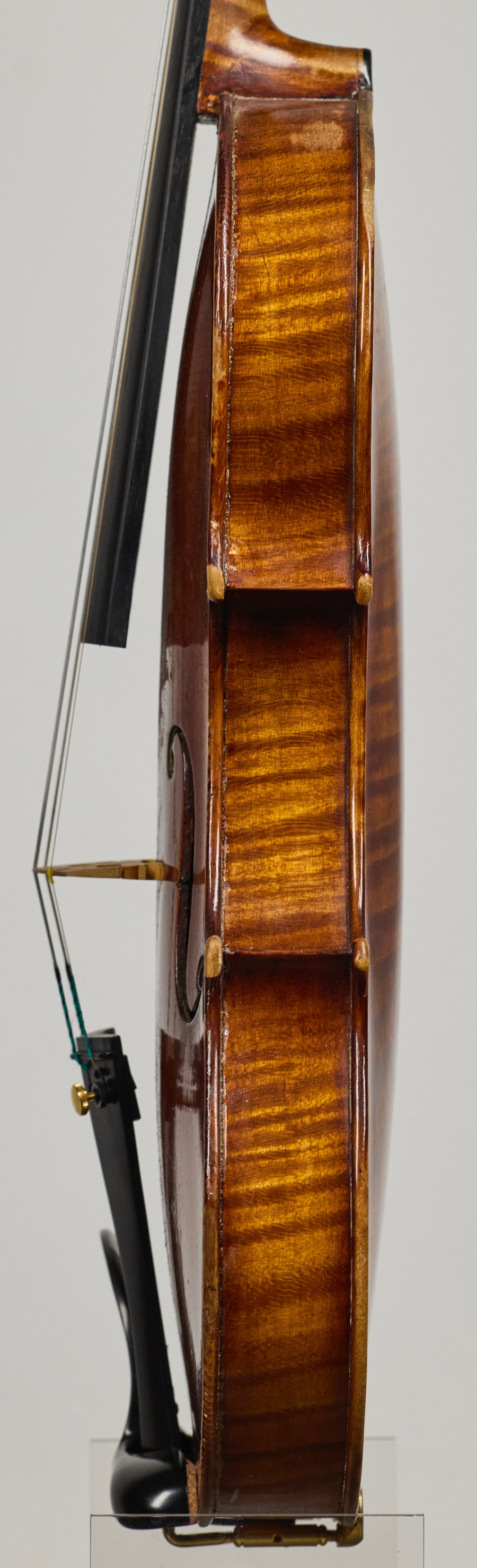 A Good Violin By Johann Glass Made In Leipzig, 1929.