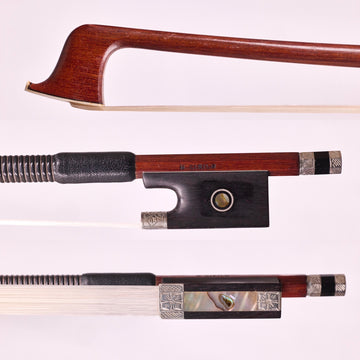 An Engraved Brazilian Violin Bow By H. Cirillo