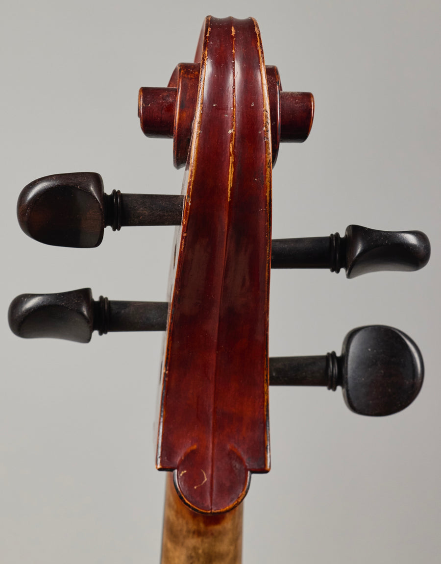 A French Cello Attributed to Paul Bisch, 1953.