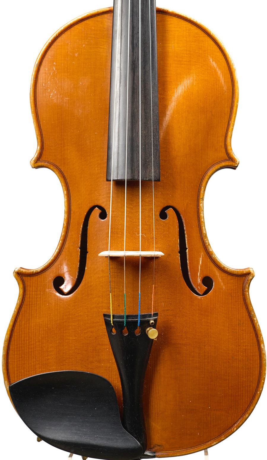 A Fine Contemporary Bolognese Violin After Poggi By Cesare Magrini, 1987.