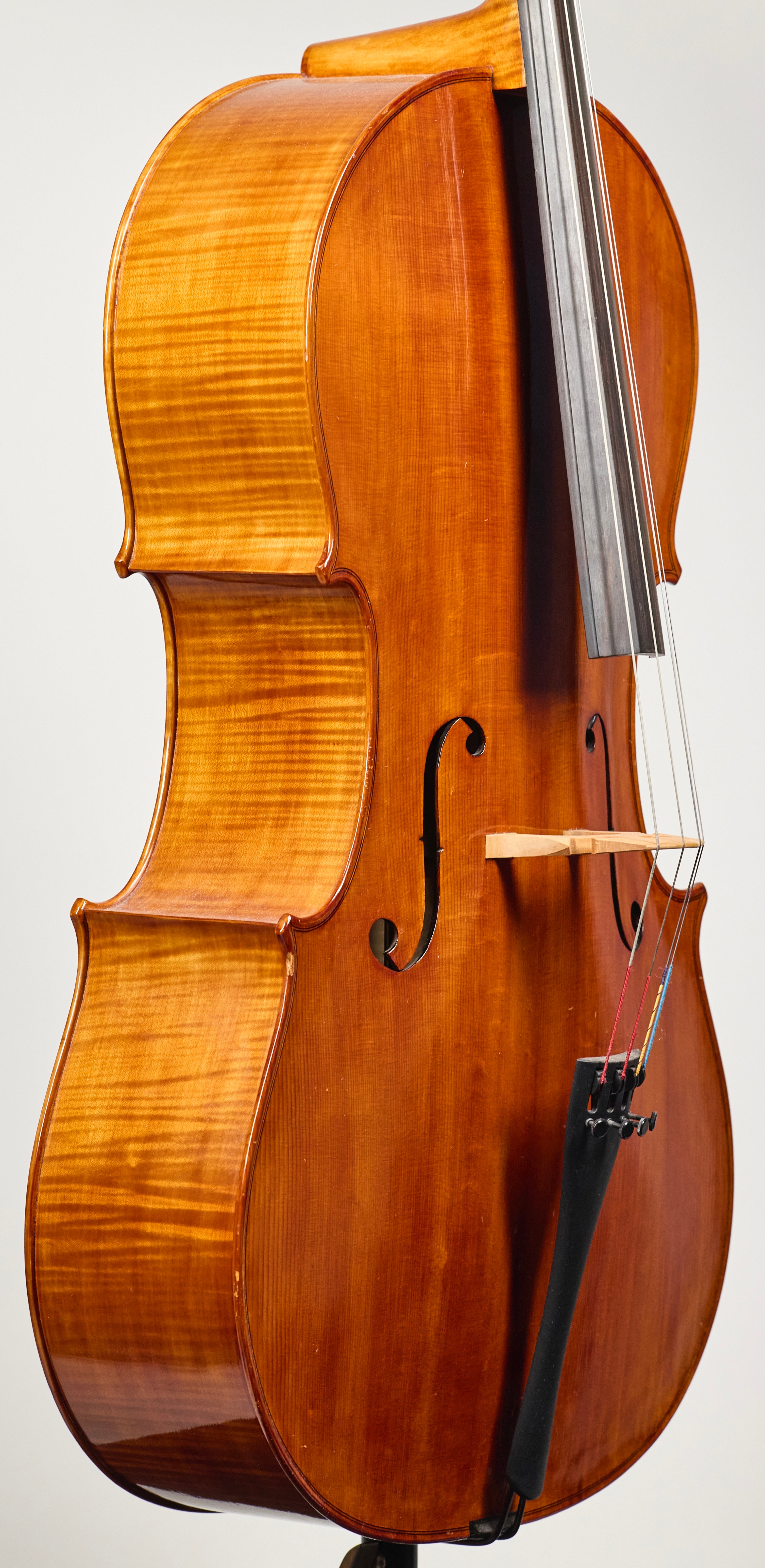 Italian Rant Cello A Striking Italian Cello By Luigi Villa, Milan - 1987. – Cohen Violins