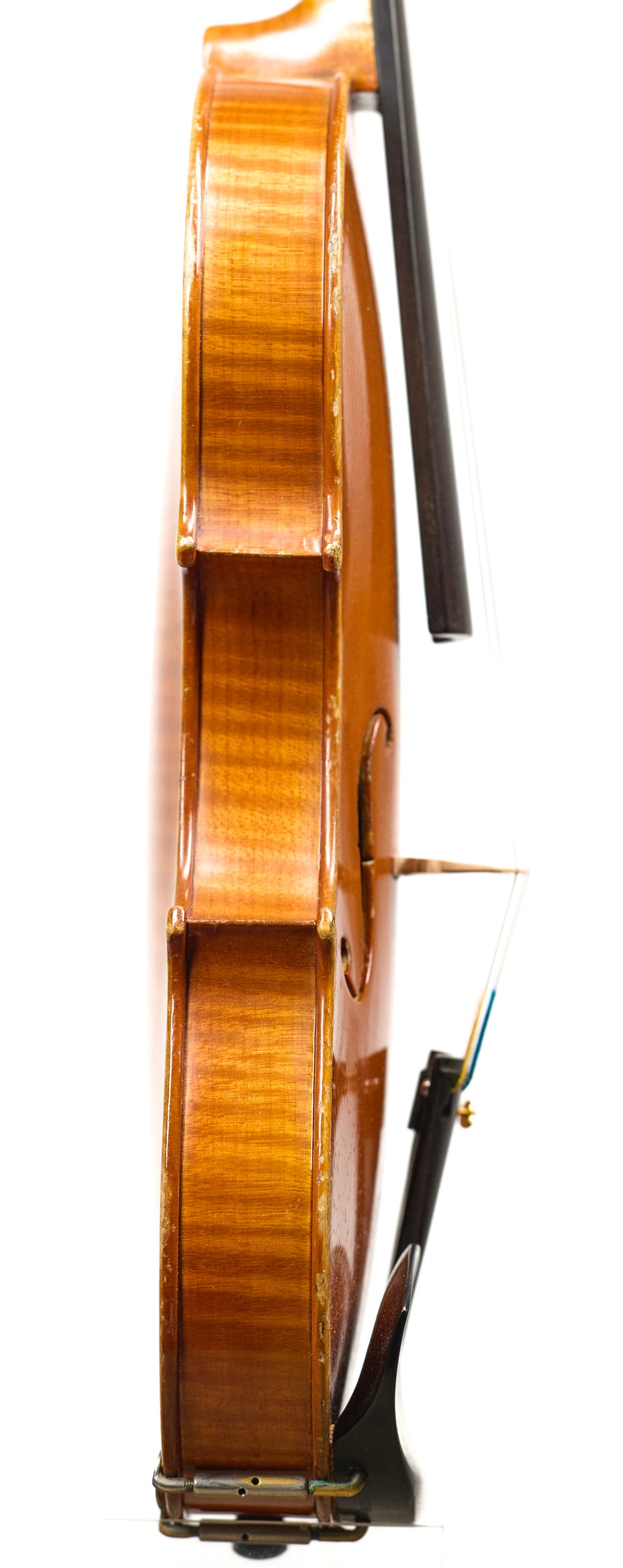 A Fine Contemporary Bolognese Violin After Poggi By Cesare Magrini, 1987.