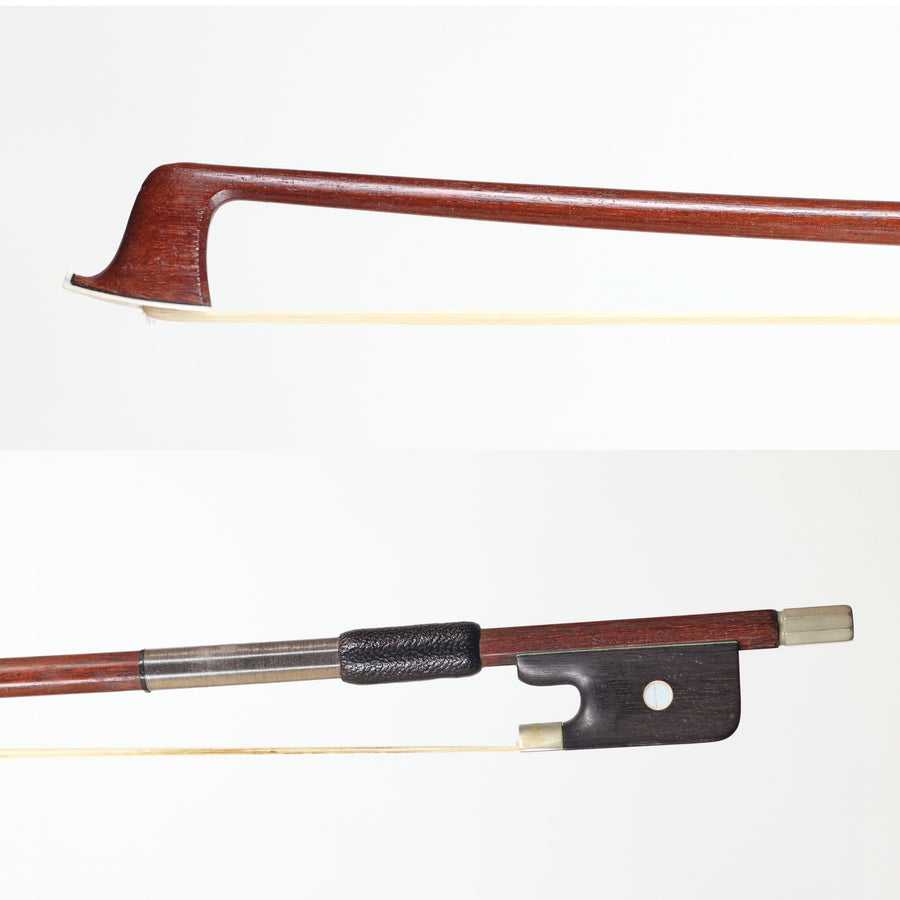 A Sivori Viola Bow With Hannings Certificate