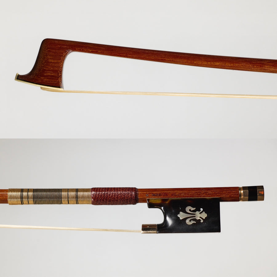 Ex-Staryk Gold And Faux Tortoise Violin Bow, M. Pereira. No. 3