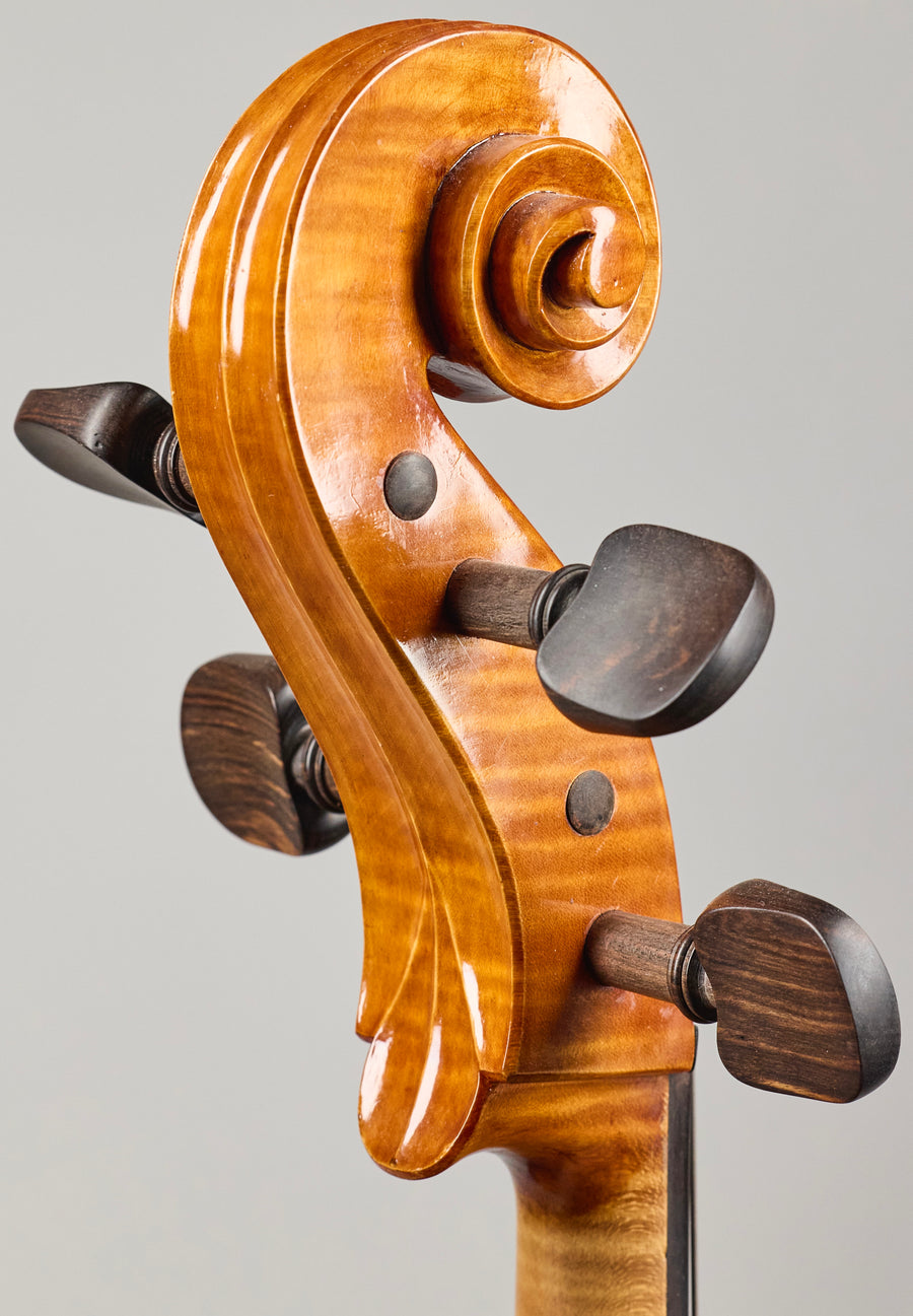 A Striking Italian Cello By Luigi Villa, Milan - 1987.