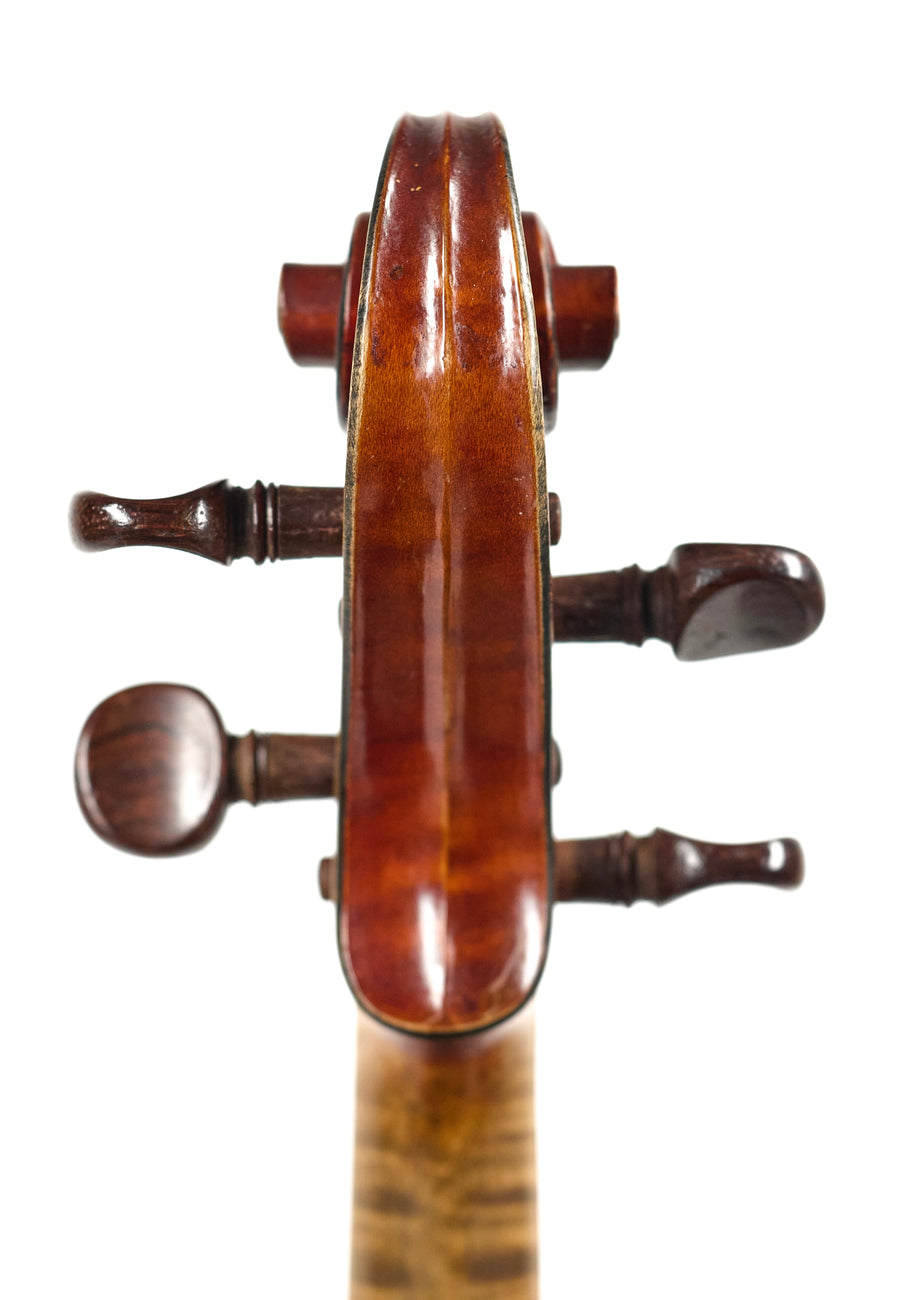 A Good French Violin From The Lyon Workshop of Paul Blanchard, 1897.