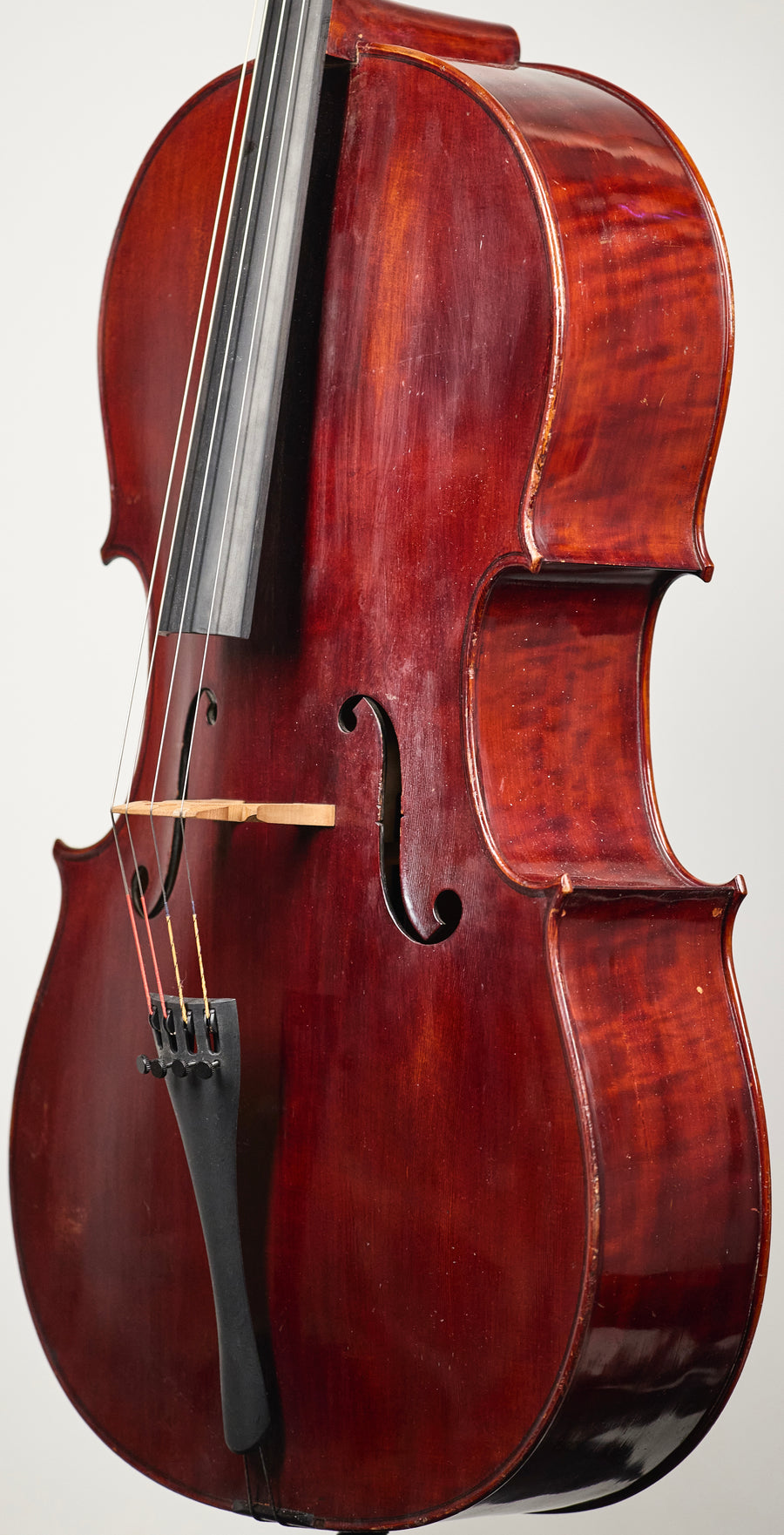 A French Cello Attributed to Paul Bisch, 1953.