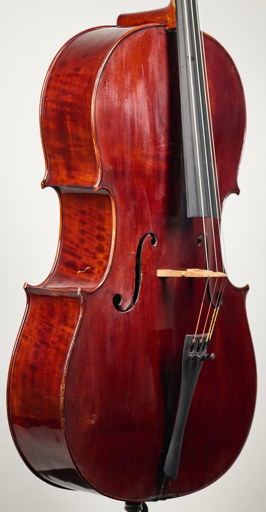 A French Cello Attributed to Paul Bisch, 1953.