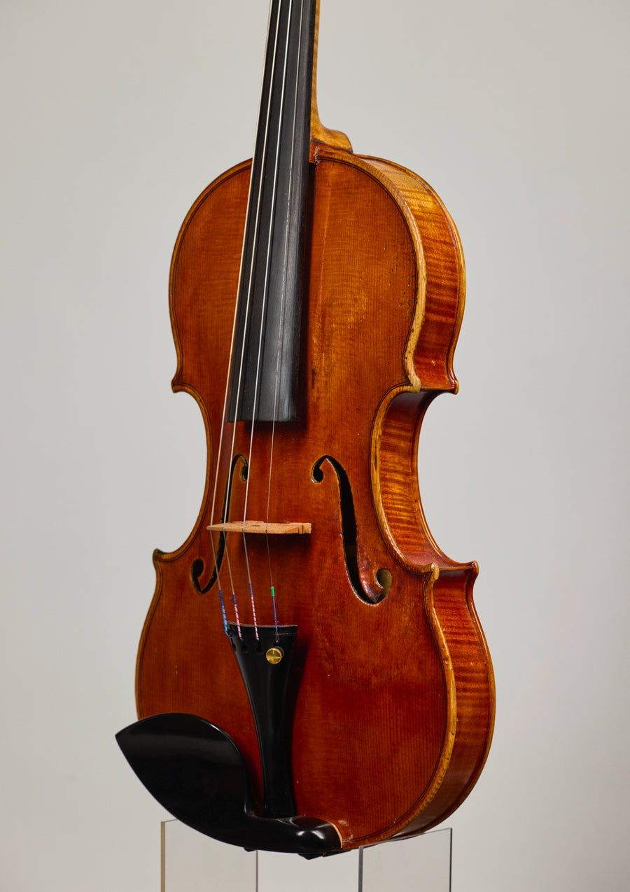 A Mid Century Violin By Ottomar Hausmann, Mittenwald.