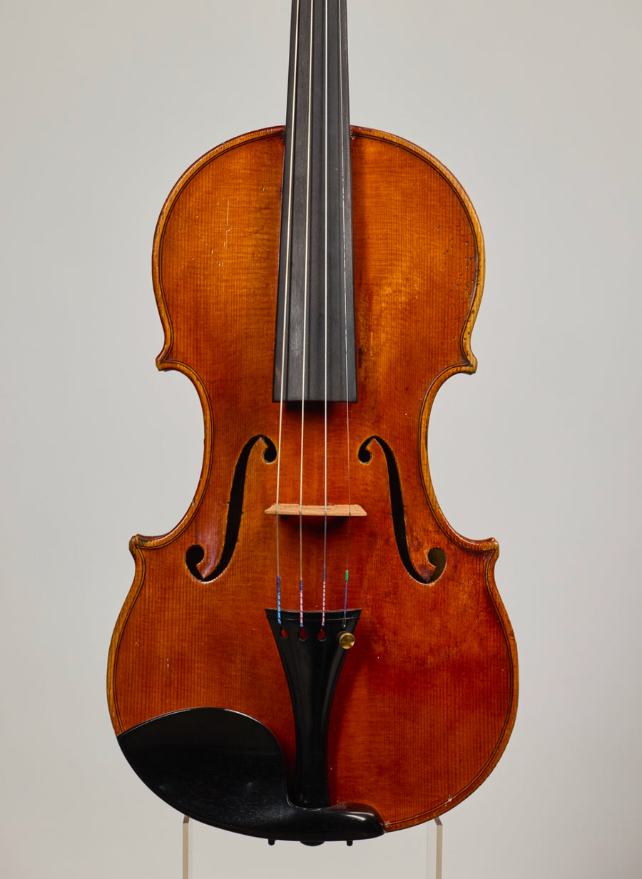 A Mid Century Violin By Ottomar Hausmann, Mittenwald.