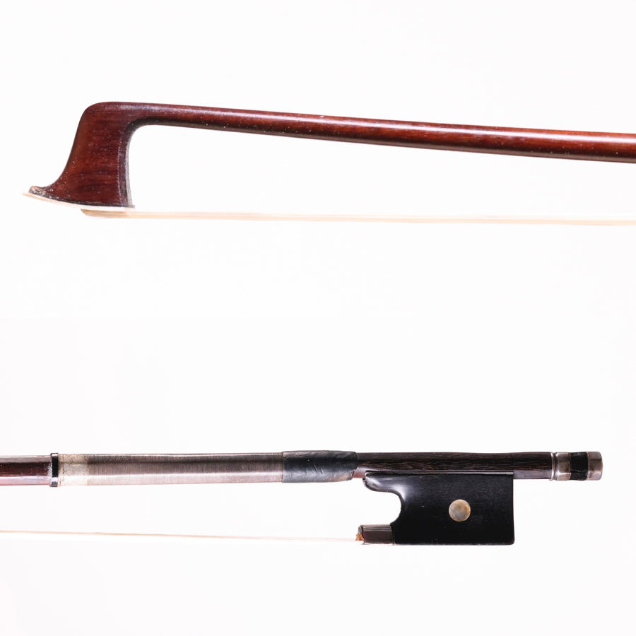 A French Violin Bow By Eugene Cuniot-Hury, Circa 1890-1900.