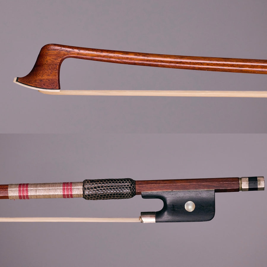 A Good French Violin Bow By Pierre Maline, Circa 1930.