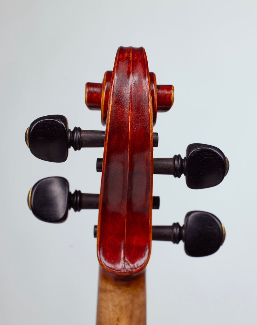 A modest German Violin attributed to Carl Adolf Fritzsche, 1977.