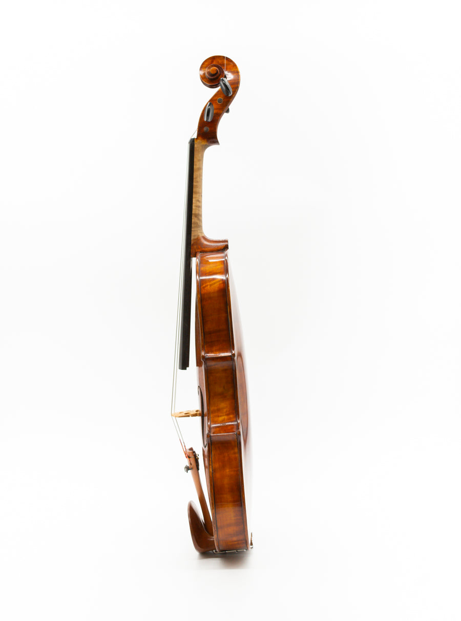 A Violin, Labeled “Edward White, 2015”
