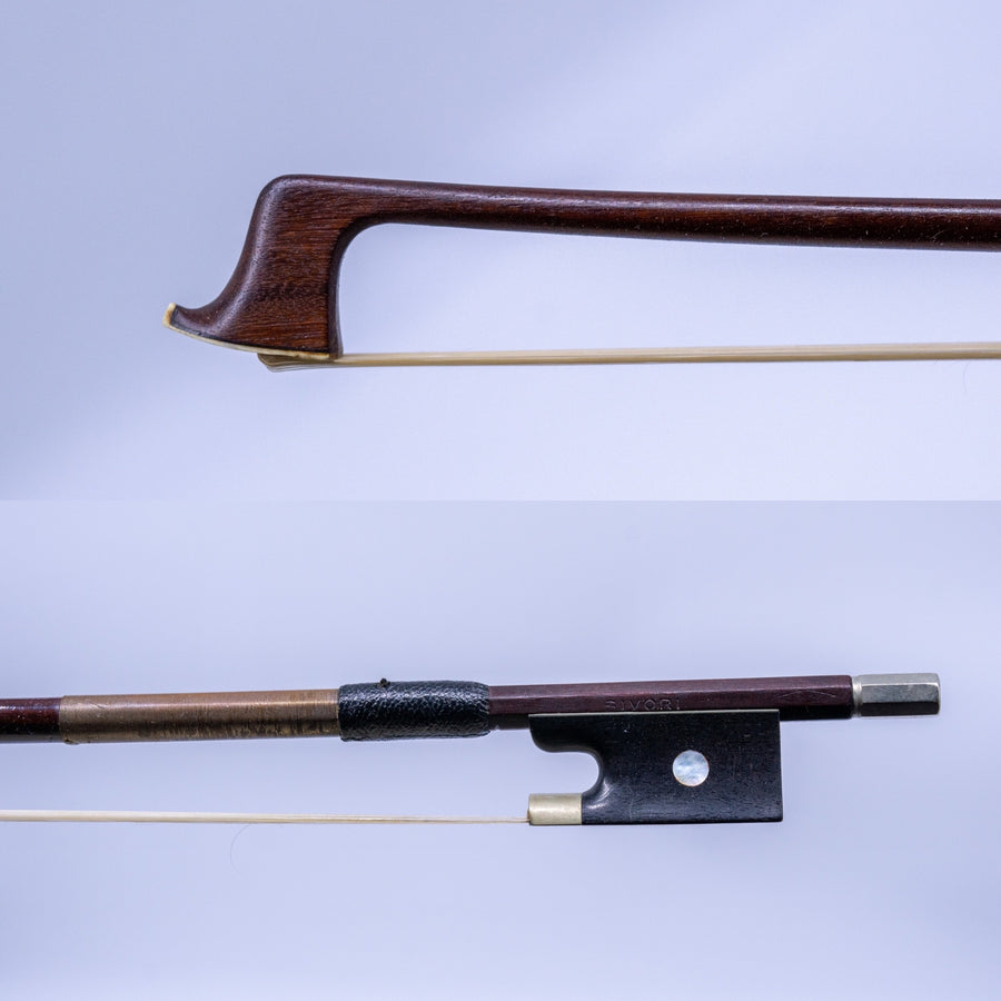 Mid-Century German Sivori Violin Bow In Nickel