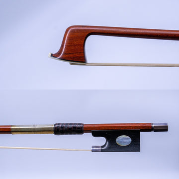 A Contemporary Silver Mounted Violin Bow After Tubbs