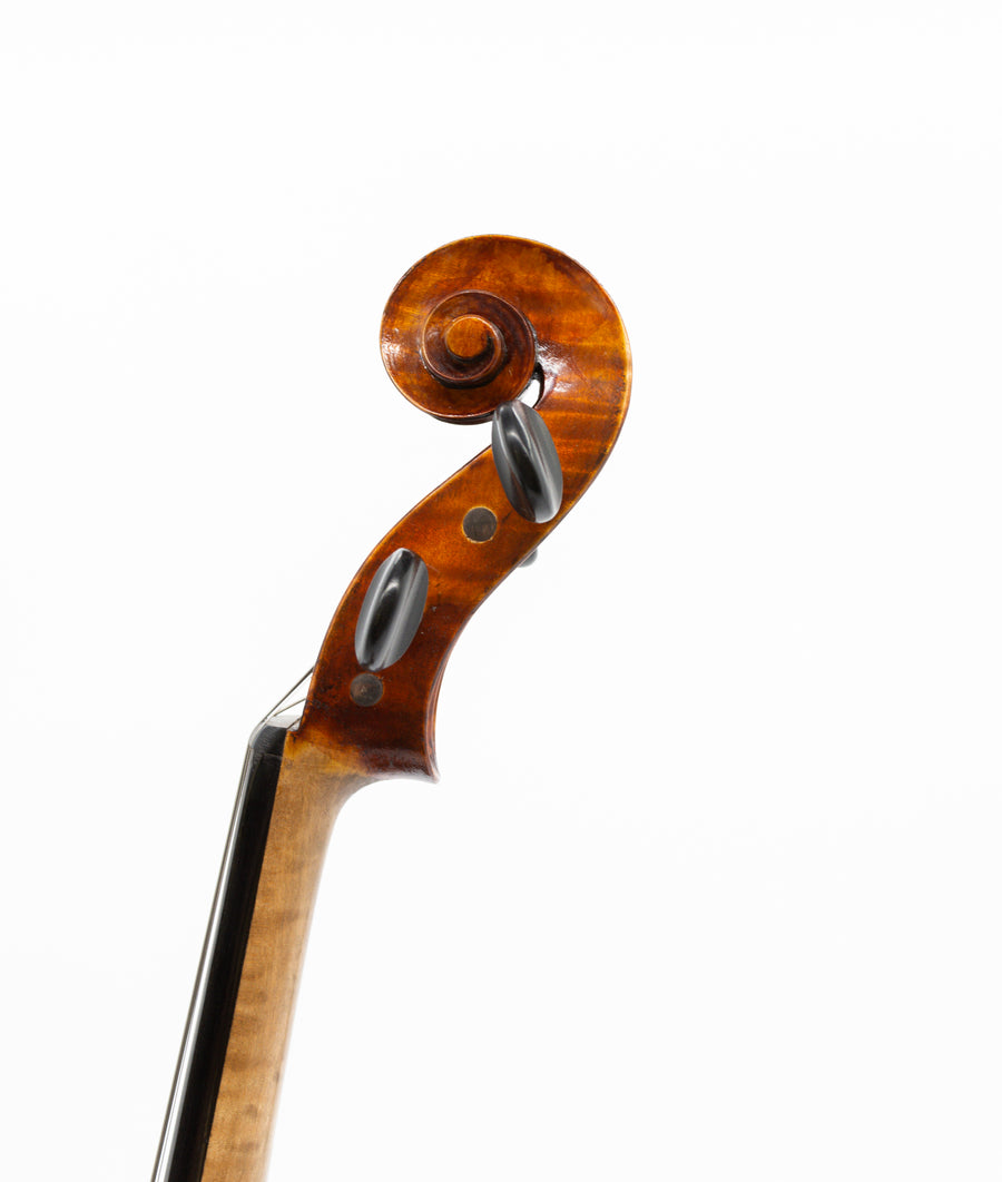 A Violin, Labeled “Edward White, 2015”