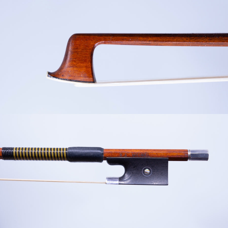 R. A. Meinel Silver Mounted Violin Bow