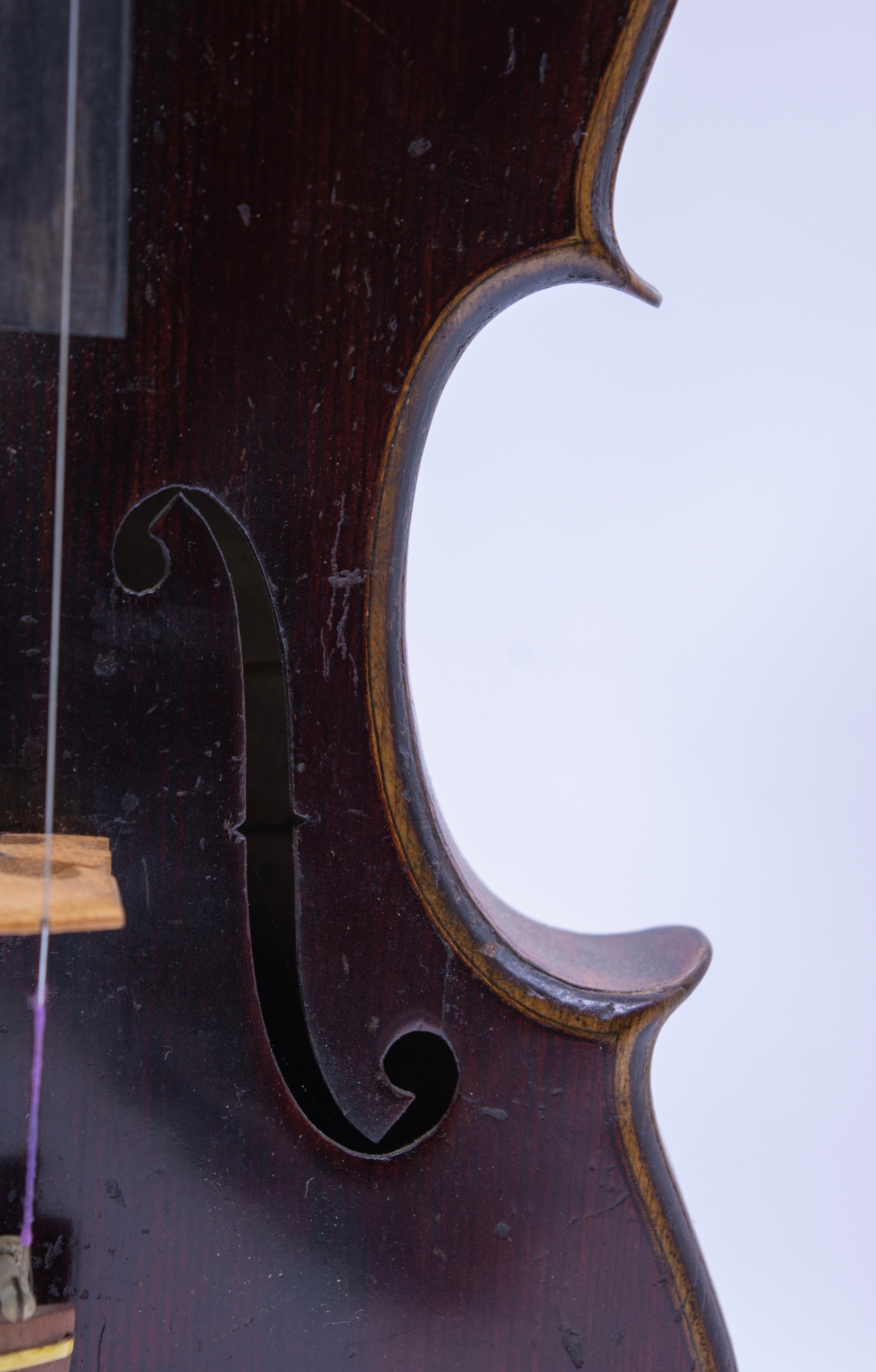 An Unusual German Violin After Rigat Rubus, Circa 1900. – Cohen