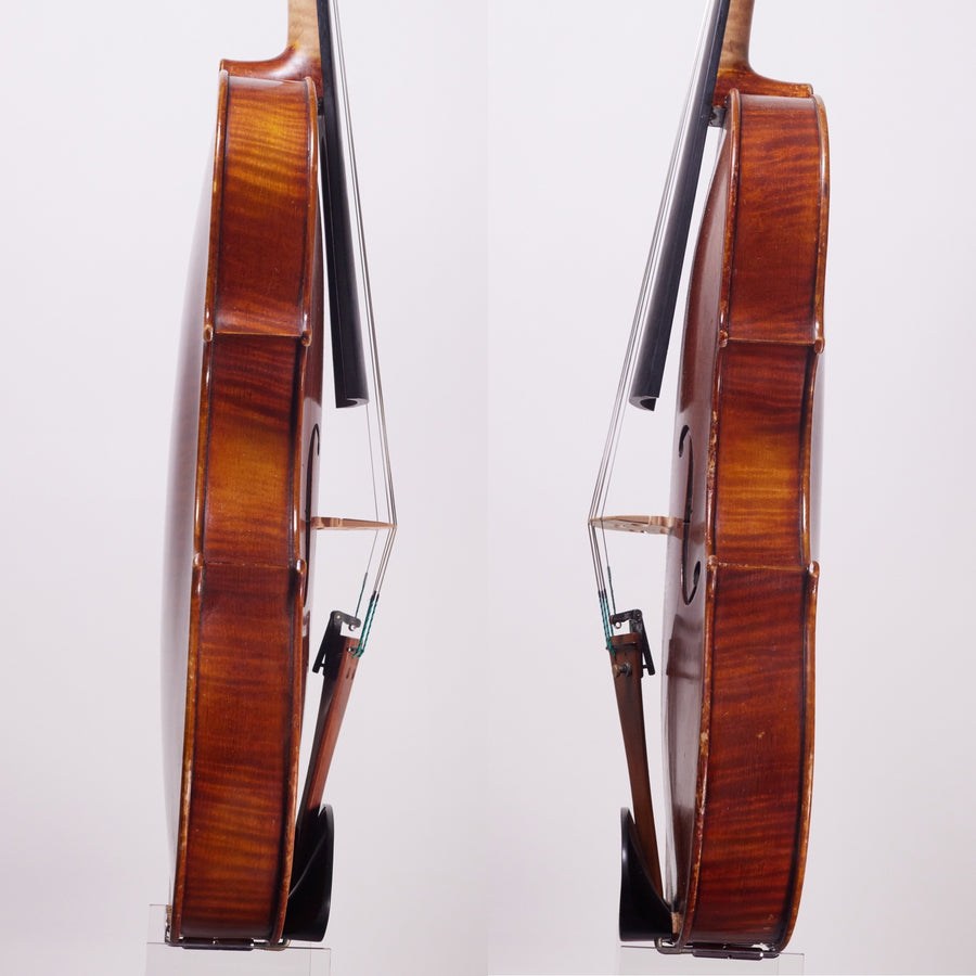 A Tertis Model Viola made by X. Jiang, 2003. 16”
