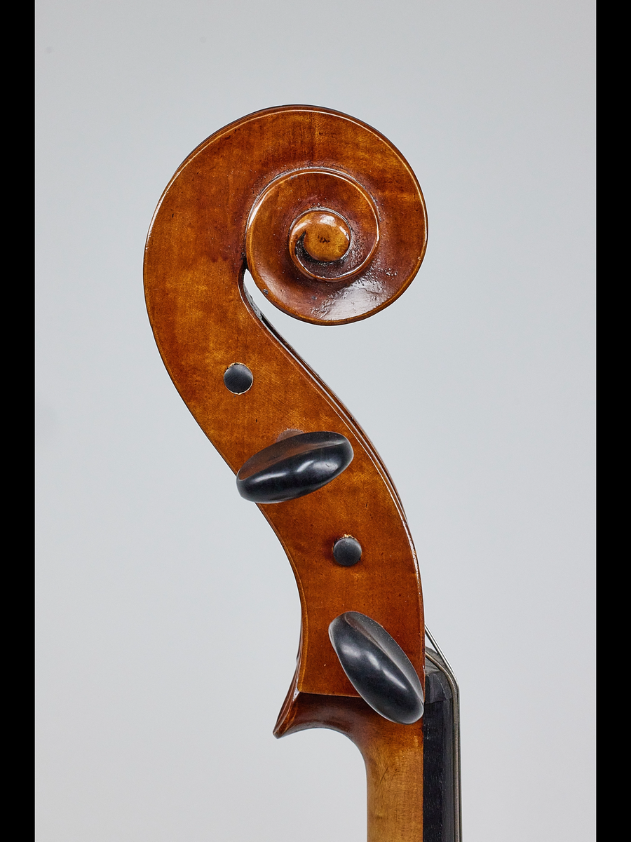A Cello Made in Collaboration By Luis Pedro and Michael Goronok