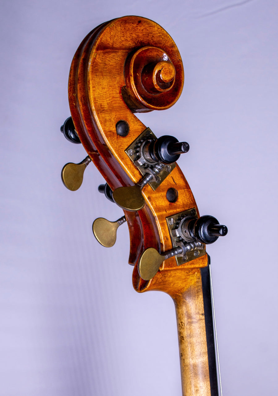 A Good Saxon Cello, Circa 1890.