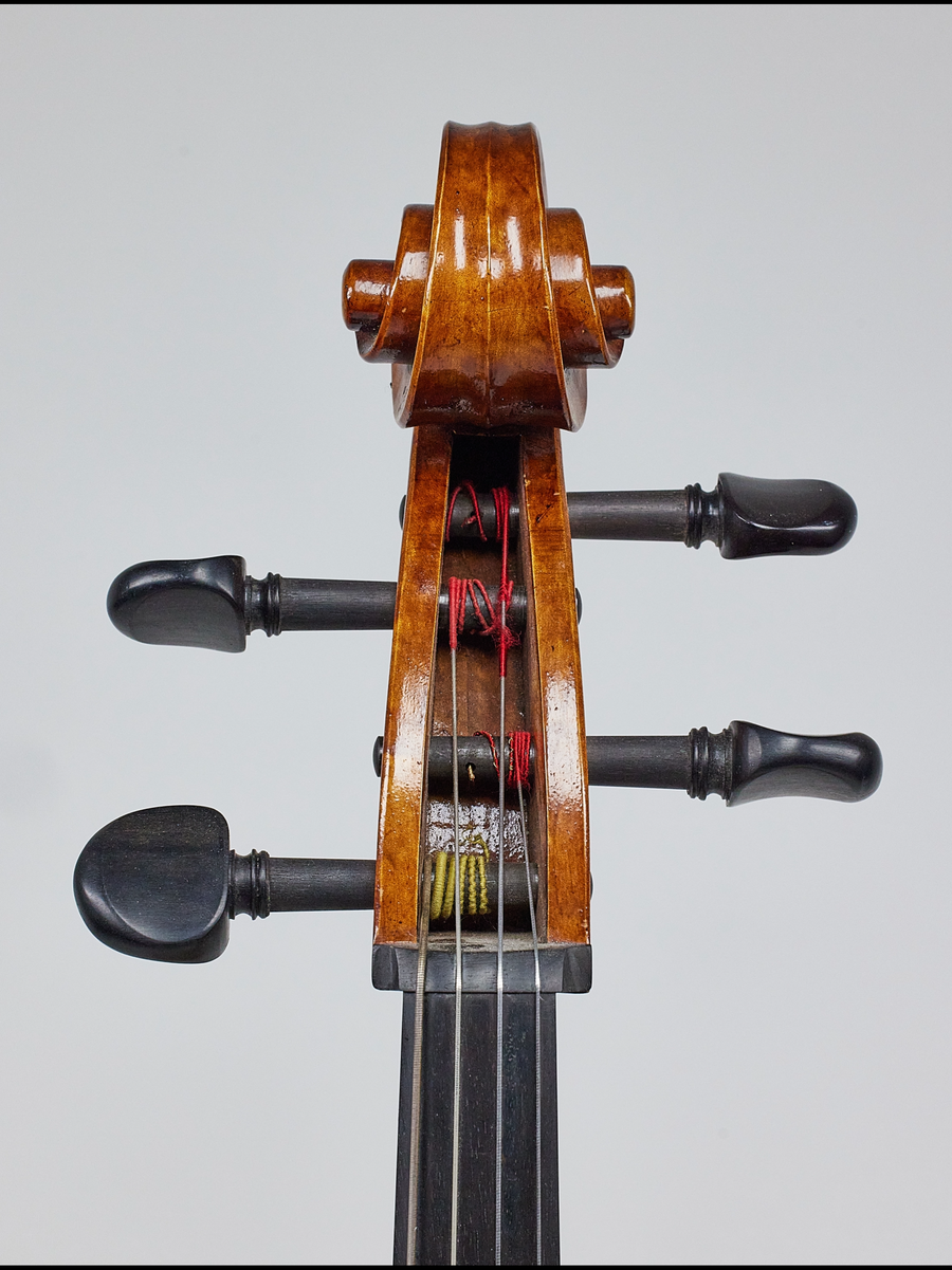 A Cello Made in Collaboration By Luis Pedro and Michael Goronok