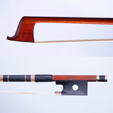 A Fine Gold Mounted Viola Bow By Niall Flemming