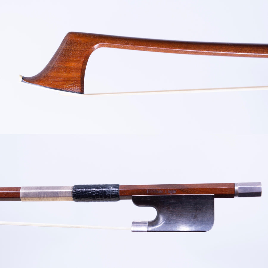 Silver Mounted Herman Luger Cello Bow