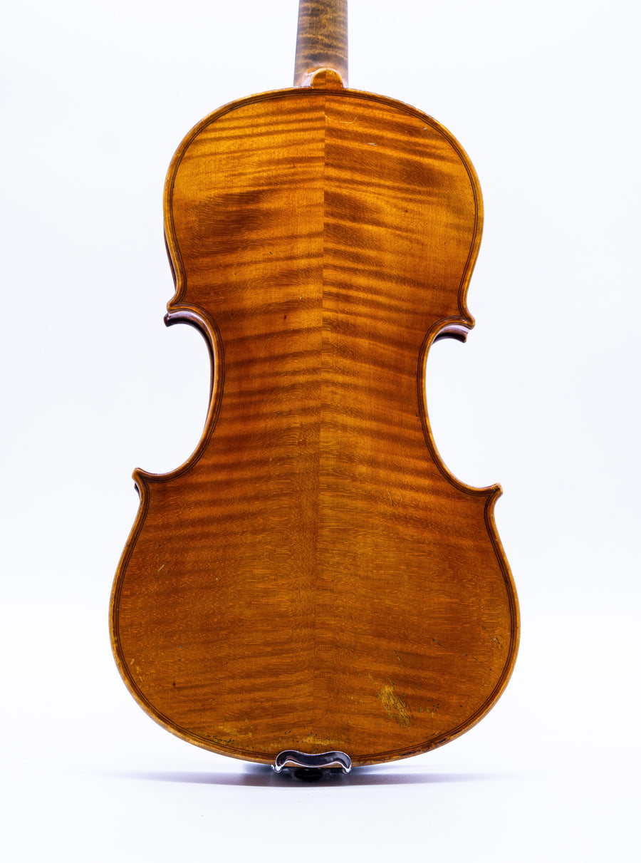 A Viola by Charles A. Voigt, made in 1893., 15 3/4.”
