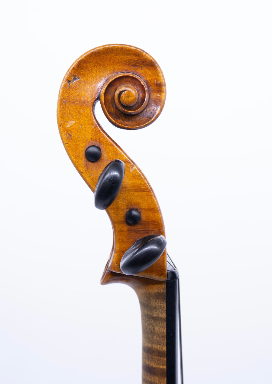 A Viola by Charles A. Voigt, made in 1893., 15 3/4.”