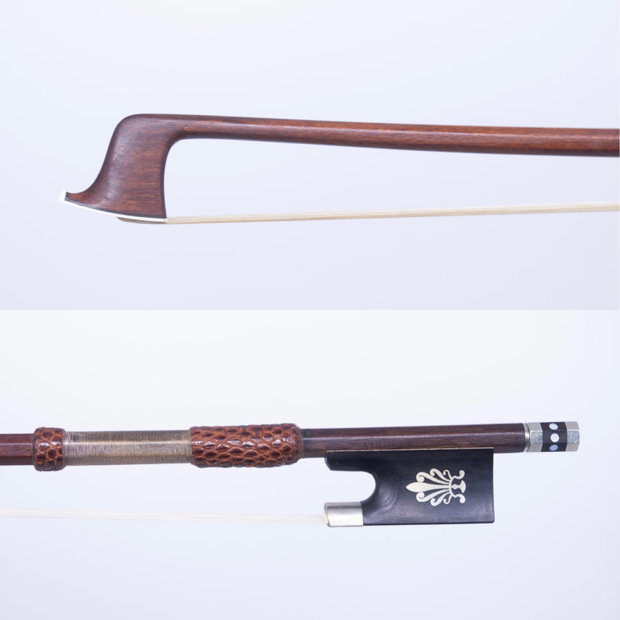 A Modest Saxon Violin Bow, Turn of The Century.